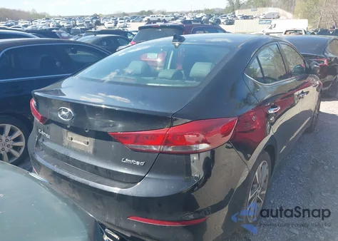 2017 Hyundai Elantra Limited из США, поврежденный, VIN 5NPD84LF8HH069857